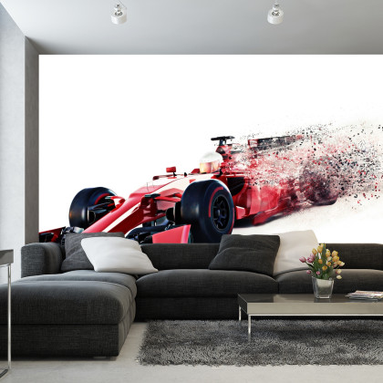 Fototapeta Abstrakcyjny Bolid F1