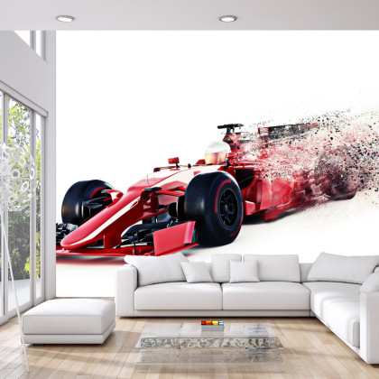 Fototapeta Abstrakcyjny Bolid F1