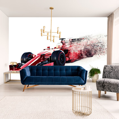 Fototapeta Abstrakcyjny Bolid F1