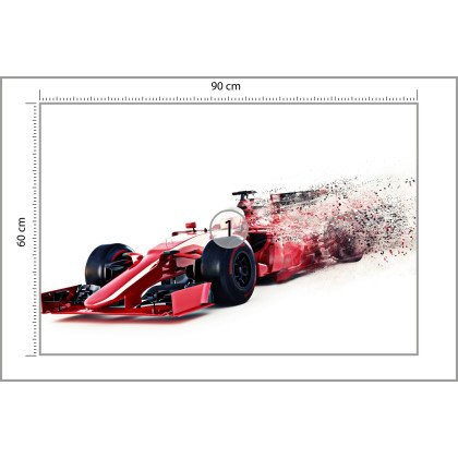 Fototapeta Abstrakcyjny Bolid F1