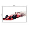 Fototapeta Abstrakcyjny Bolid F1