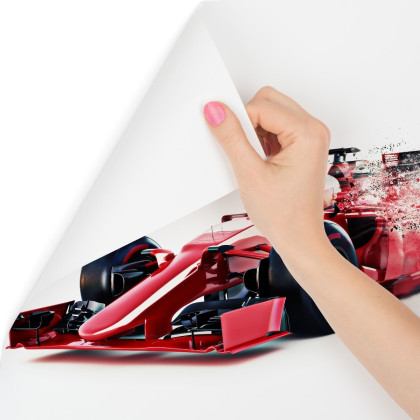 Fototapeta Abstrakcyjny Bolid F1