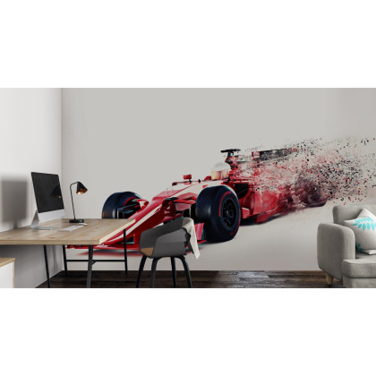 Fototapeta Abstrakcyjny Bolid F1