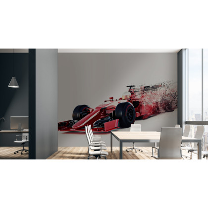 Fototapeta Abstrakcyjny Bolid F1