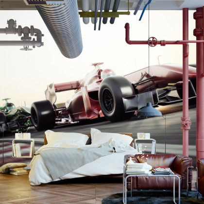 Fototapeta Wyścigi F1