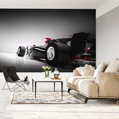 Fototapeta Bolid F1 Z Tyłu