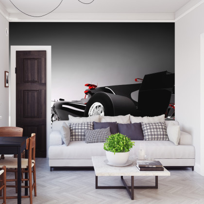 Fototapeta Bolid F1 Z Tyłu