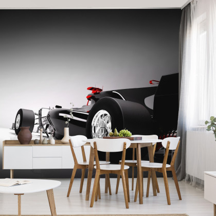 Fototapeta Bolid F1 Z Tyłu
