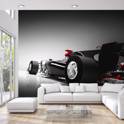 Fototapeta Bolid F1 Z Tyłu
