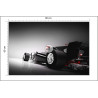 Fototapeta Bolid F1 Z Tyłu