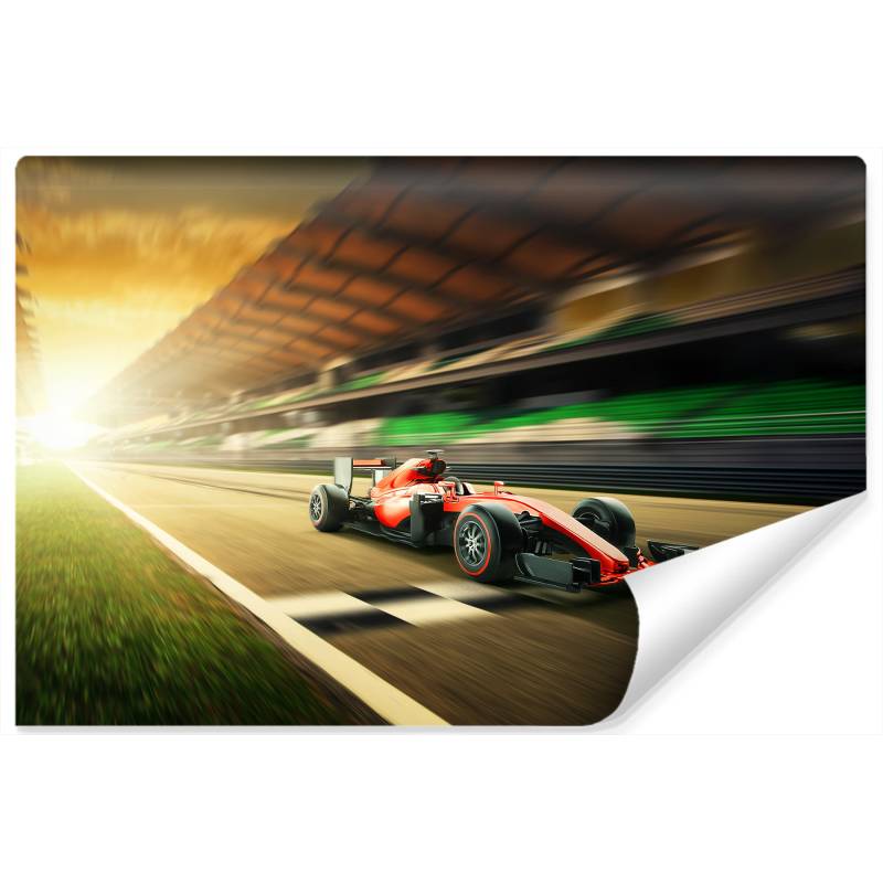 Fototapeta Bolid F1 Na Lini Finiszu