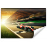 Fototapeta Bolid F1 Na Lini Finiszu