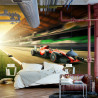 Fototapeta Bolid F1 Na Lini Finiszu