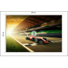 Fototapeta Bolid F1 Na Lini Finiszu