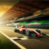 Fototapeta Bolid F1 Na Lini Finiszu