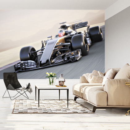 Fototapeta Bolid F1 W Ruchu