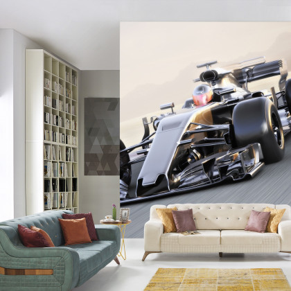 Fototapeta Bolid F1 W Ruchu
