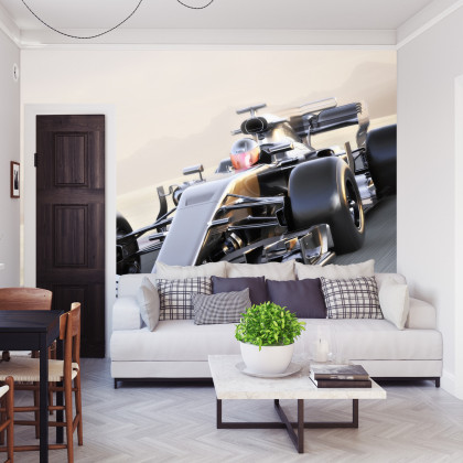 Fototapeta Bolid F1 W Ruchu