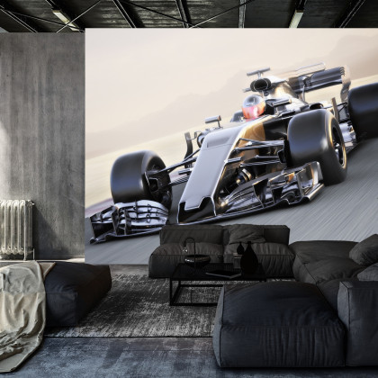 Fototapeta Bolid F1 W Ruchu