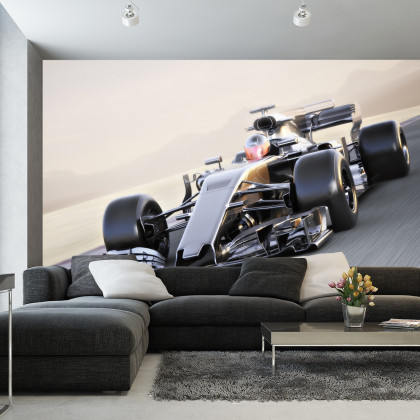 Fototapeta Bolid F1 W Ruchu
