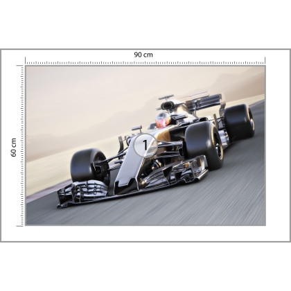Fototapeta Bolid F1 W Ruchu