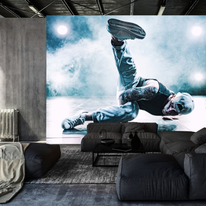 Fototapeta Tancerz Breakdance Podczas Występu