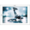 Fototapeta Tancerz Breakdance Podczas Występu