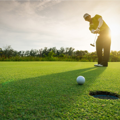 Fototapeta Golfista W