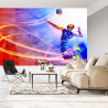 Fototapeta Siatkarz W Abstrakcyjnym Wydaniu