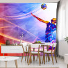 Fototapeta Siatkarz W Abstrakcyjnym Wydaniu