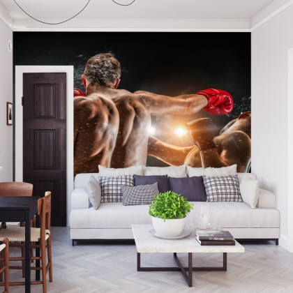 Fototapeta Walka Bokserów