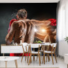Fototapeta Walka Bokserów
