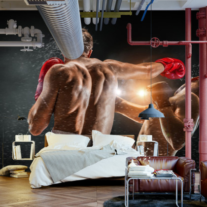 Fototapeta Walka Bokserów