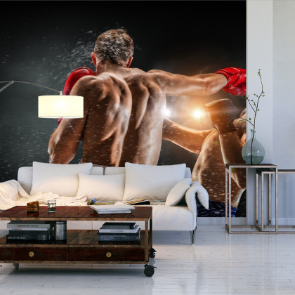Fototapeta Walka Bokserów