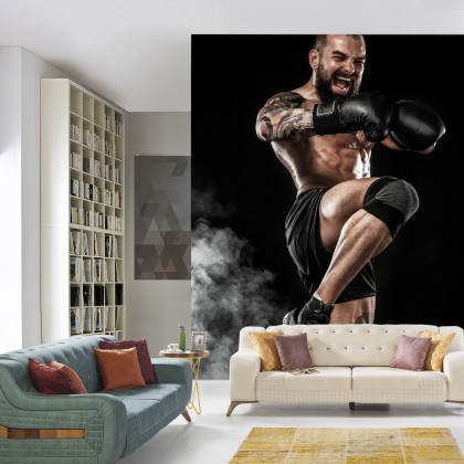 Fototapeta Wściekły Bokser