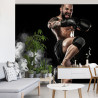 Fototapeta Wściekły Bokser
