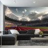 Fototapeta Miejsca Startowe Do Biegu Na Stadionie