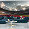 Fototapeta Miejsca Startowe Do Biegu Na Stadionie