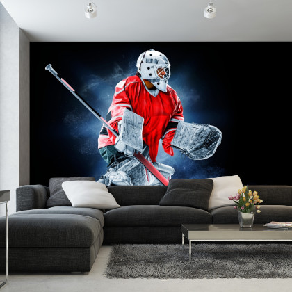 Fototapeta Bramkarz Hokejowy