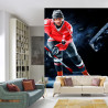 Fototapeta Trenujący Hokeista