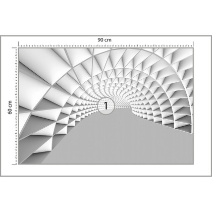 Fototapeta 3D Tunel - Głębia