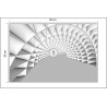 Fototapeta 3D Tunel - Głębia