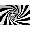 Fototapeta 3D Tunel-Czarno-Biała