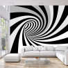 Fototapeta 3D Tunel-Czarno-Biała