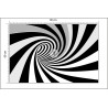 Fototapeta 3D Tunel-Czarno-Biała