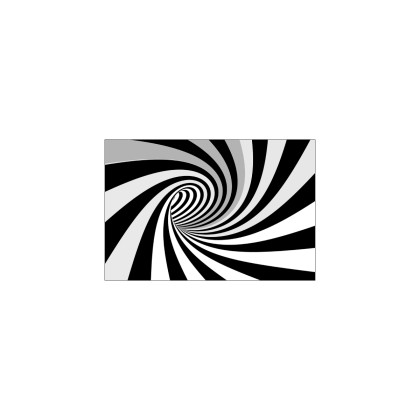 Fototapeta 3D Tunel-Czarno-Biała