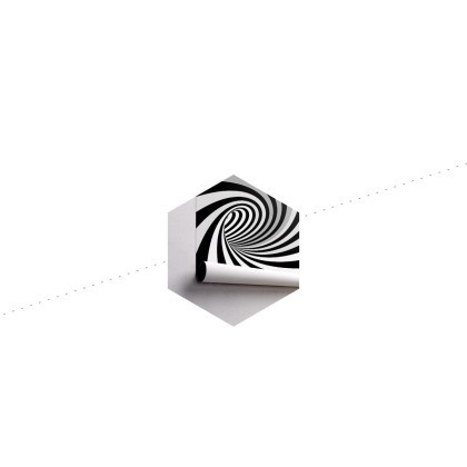 Fototapeta 3D Tunel-Czarno-Biała