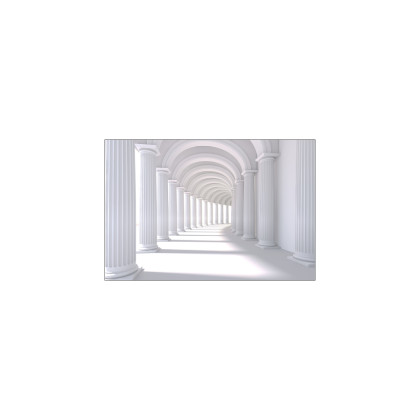 Fototapeta 3D Tunel - Kolumny