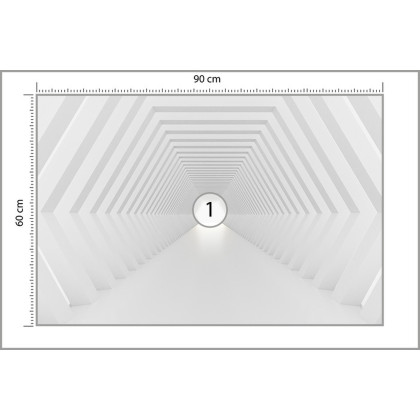 Fototapeta 3D Tunel - Do Sypialni