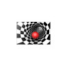 Fototapeta 3D Tunel - Szachownica